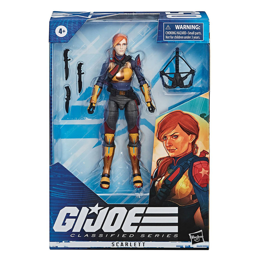 GI Joe Classified Series 6-Inch Scarlett Action Figure Case