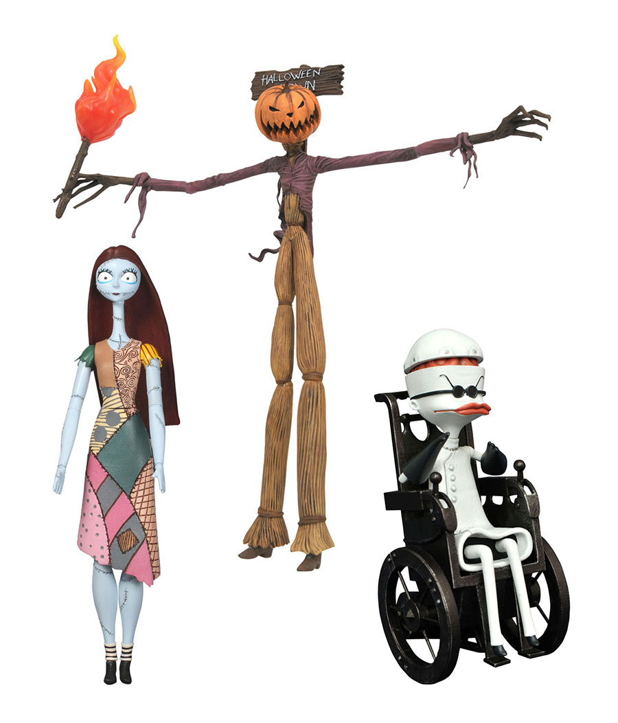 Nightmare Before Christmas Best Of Series 2 Action Figure Assortment Case