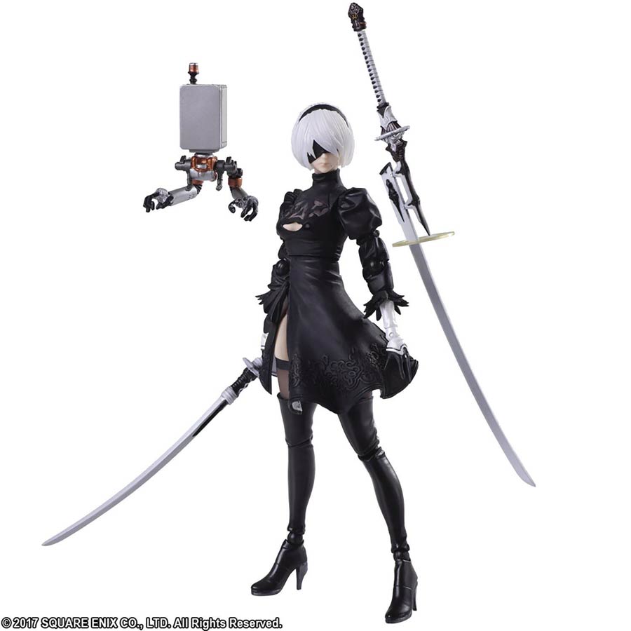 Nier Automata Bring Arts 2B Yorha No 2 Type B 2.0 Action Figure