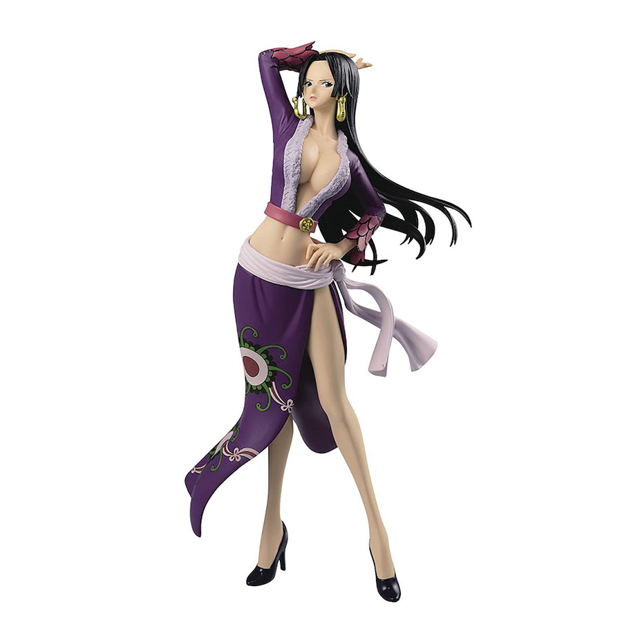 One Piece Glitter & Glamours Boa Hancock Figure - Version 2 (Purple)