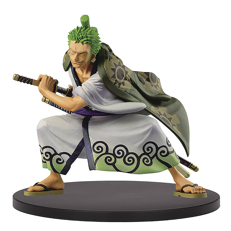 One Piece King Of Artist Roronoa Zoro Wano Country Figure