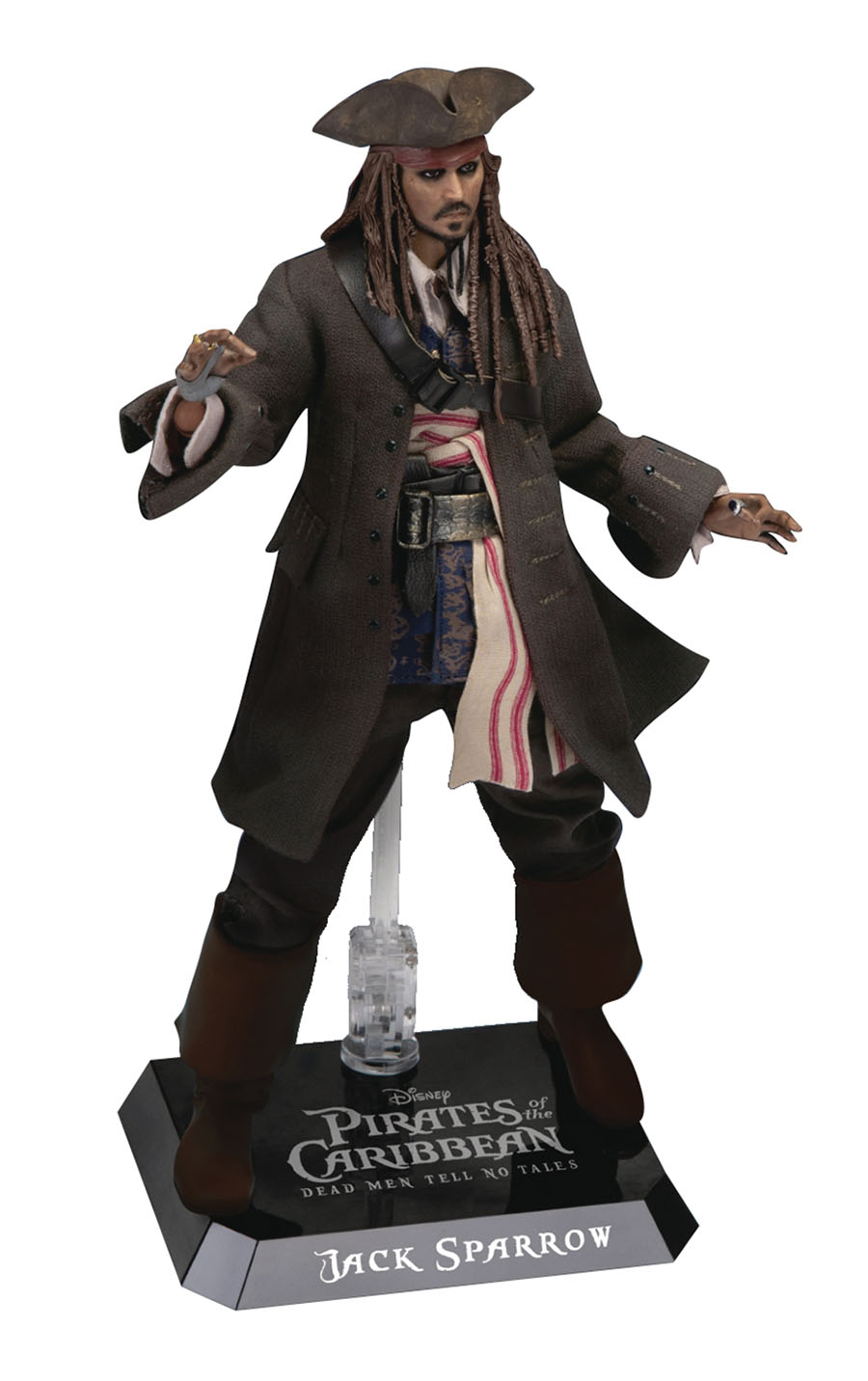 Pirates Of The Caribbean DAH-017 Jack Sparrow Dynamic 8-ction Heroes Action Figure
