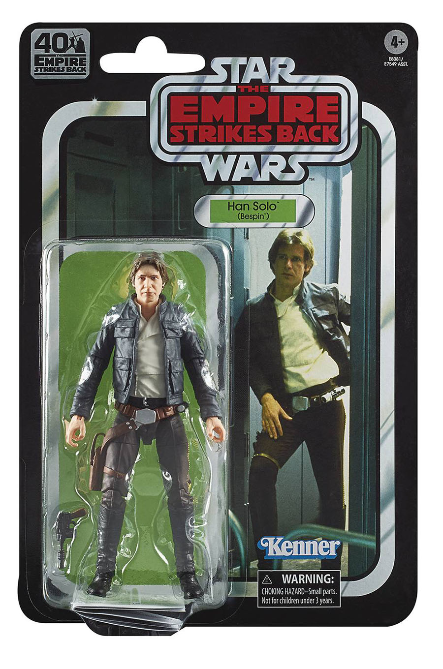 Star Wars Black Series Empire Strikes Back 40th Anniversary Han Solo 6-Inch Action Figure Case