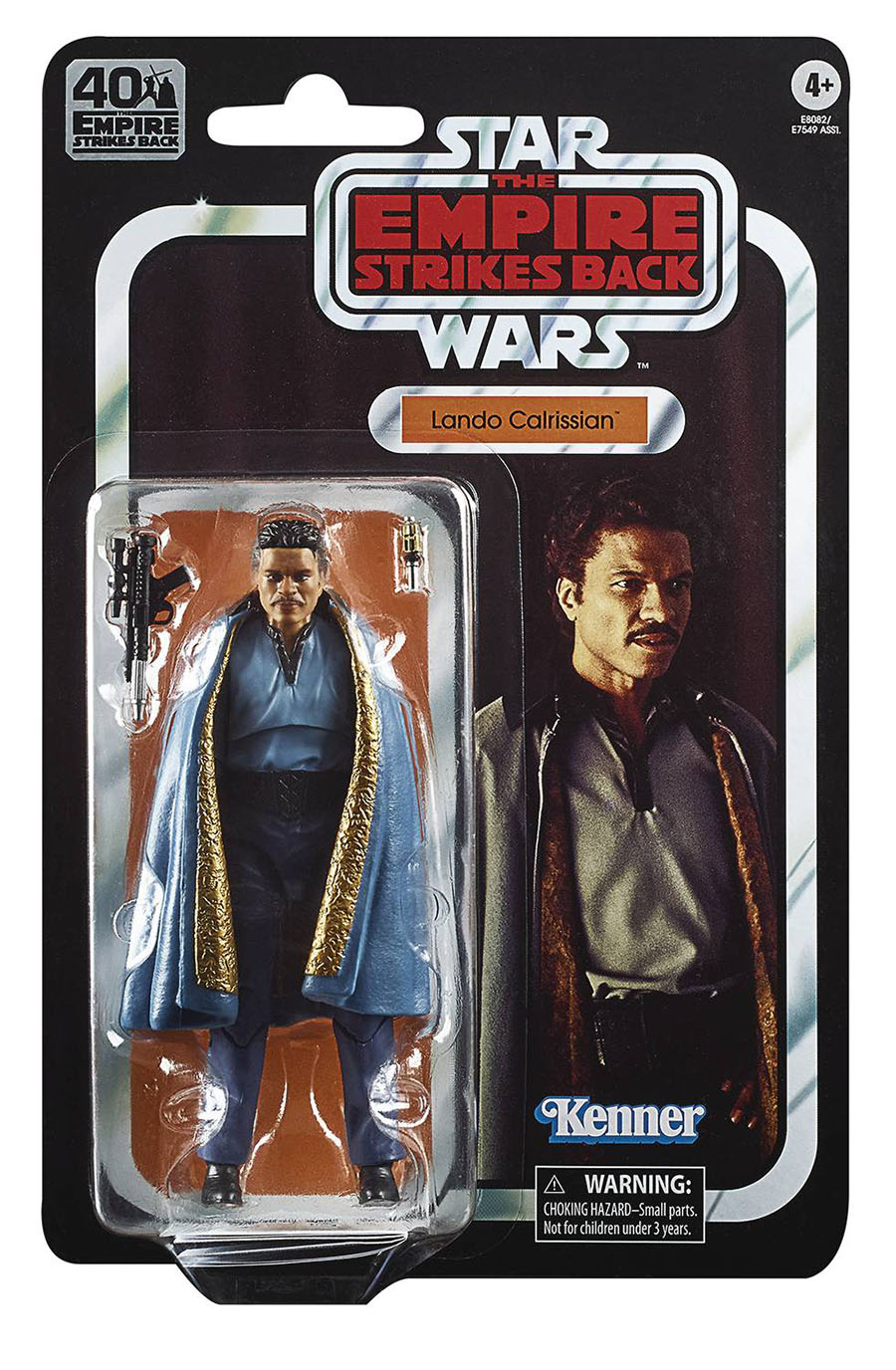 Star Wars Black Series Empire Strikes Back 40th Anniversary Lando Calrissian 6-Inch Action Figure Case