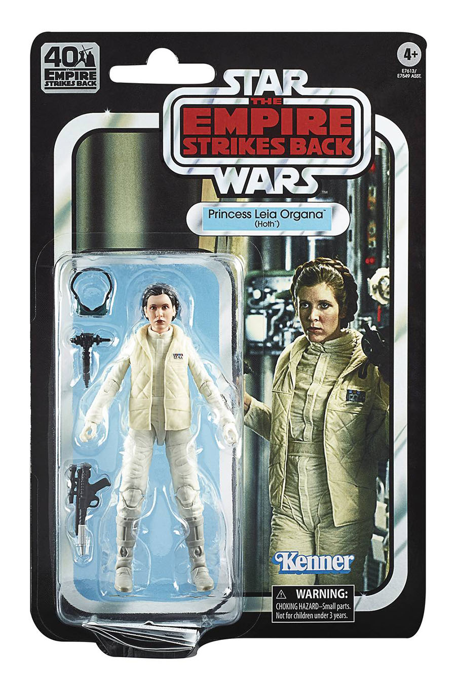 Star Wars Black Series Empire Strikes Back 40th Anniversary Princess Leia 6-Inch Action Figure Case