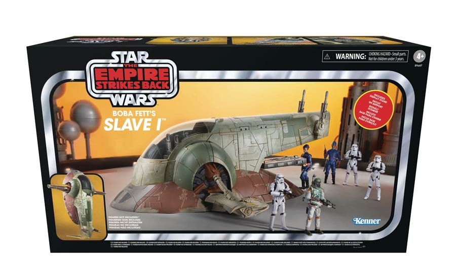 Star Wars Vintage Series Boba Fetts Slave 1 Vehicle Case