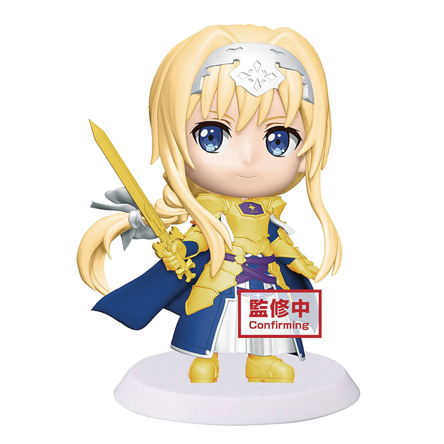 Sword Art Online Alicization War Of Underworld Chibikyun Figure - Alice