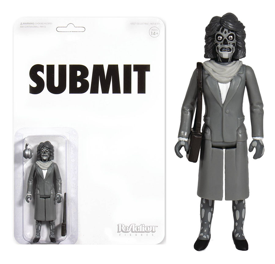 They Live Black & White ReAction Figure - Female Ghoul