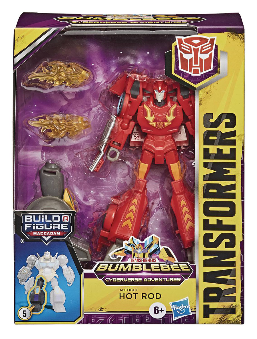 Transformers Bumblebee Cyberverse Adventures Deluxe Hot Rod Action Figure Case