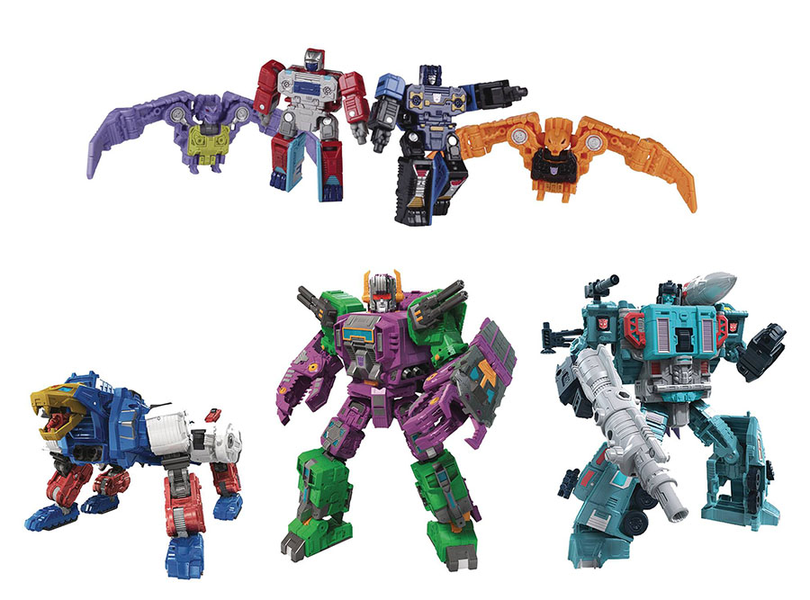Transformers Generations War For Cybertron Earthrise Leader Action Figure Assortment Case 202001