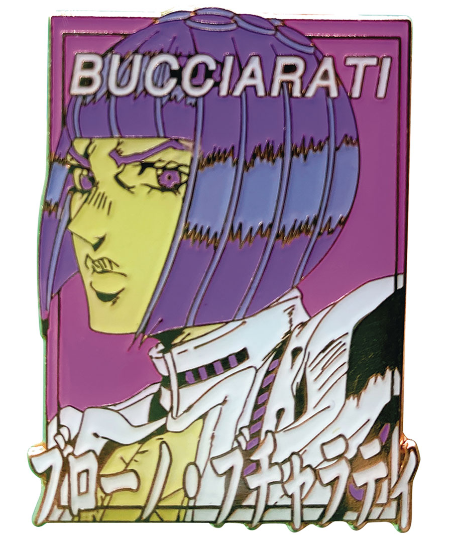 JoJos Bizarre Adventure Pastel Pin - Bruno Bucciarati
