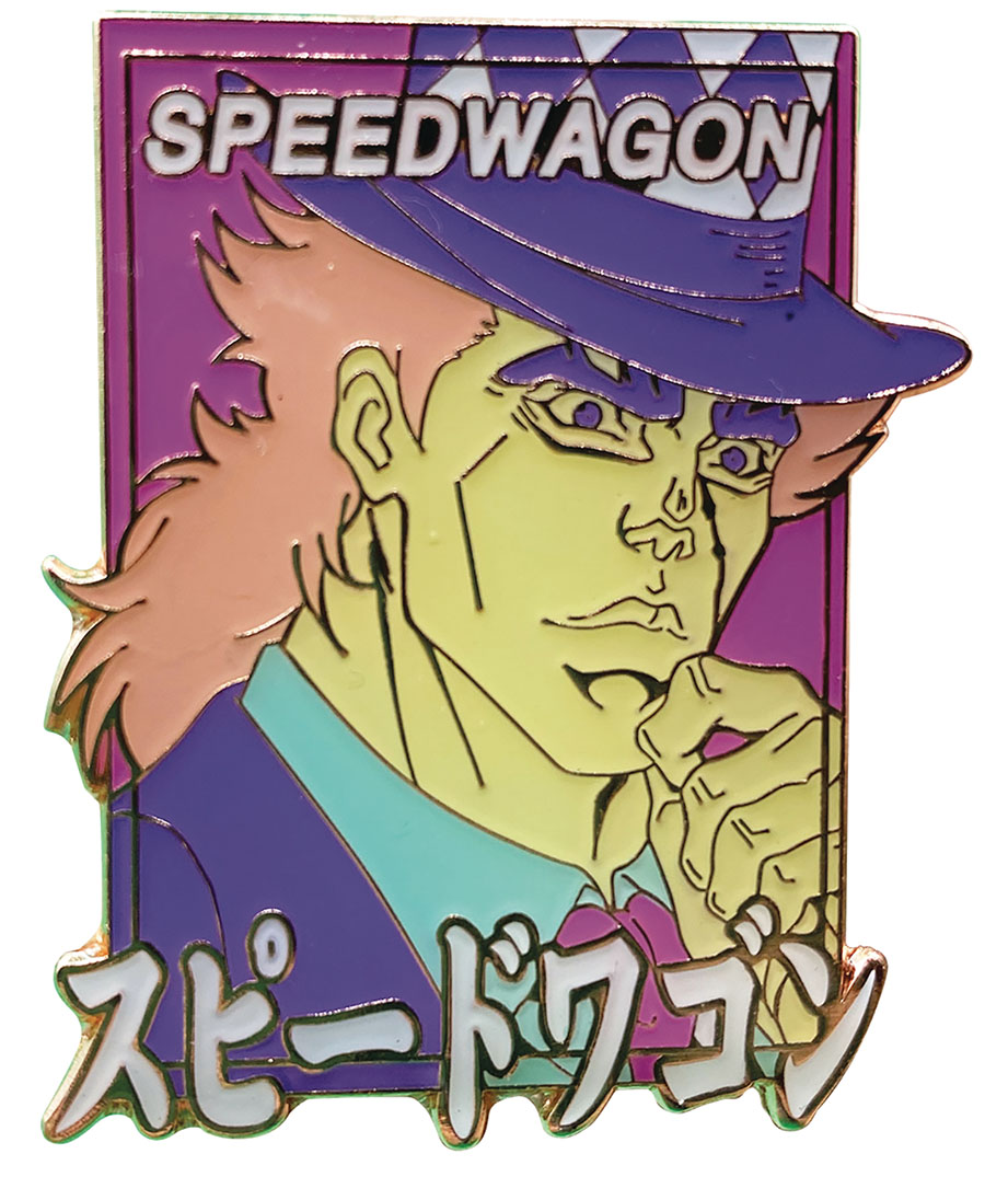 JoJos Bizarre Adventure Pastel Pin - Speedwagon