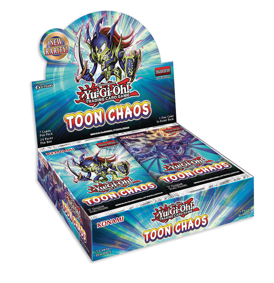 Yu-Gi-Oh Toon Chaos Booster Display Of 24 Packs