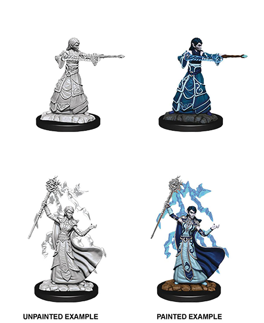 Dungeons & Dragons Nolzars Marvelous Miniature - Female Elf Wizard
