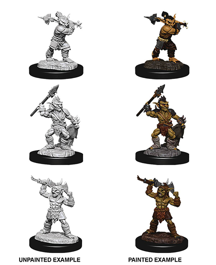 Dungeons & Dragons Nolzars Marvelous Miniature - Goblins & Goblin Boss