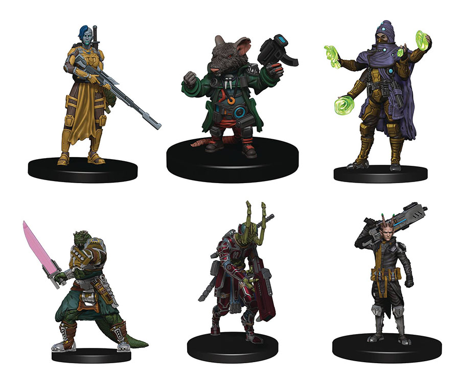 Starfinder Battles Figure Set - Galactic Heroes