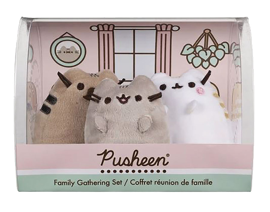 Pusheen Family Collector 3-Piece Box Set