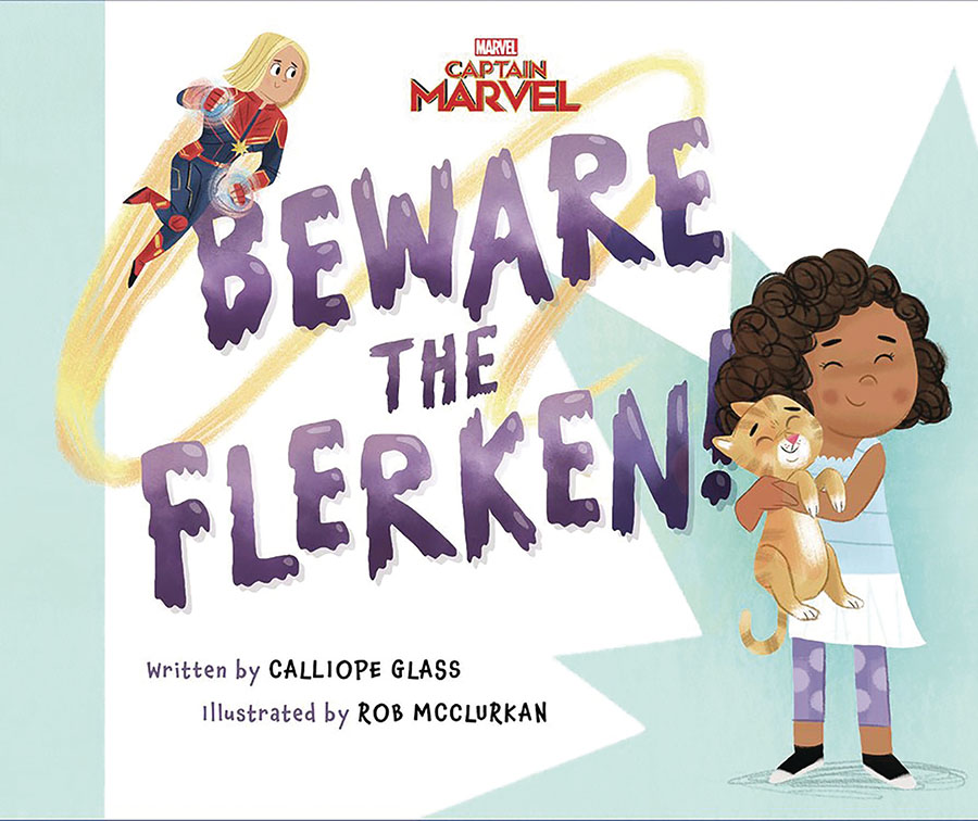 Captain Marvel Beware The Flerken Picture Book HC