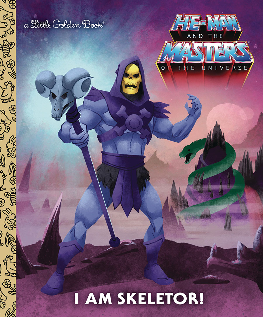 He-Man And The Masters Of The Universe I Am Skeletor Little Golden Book HC