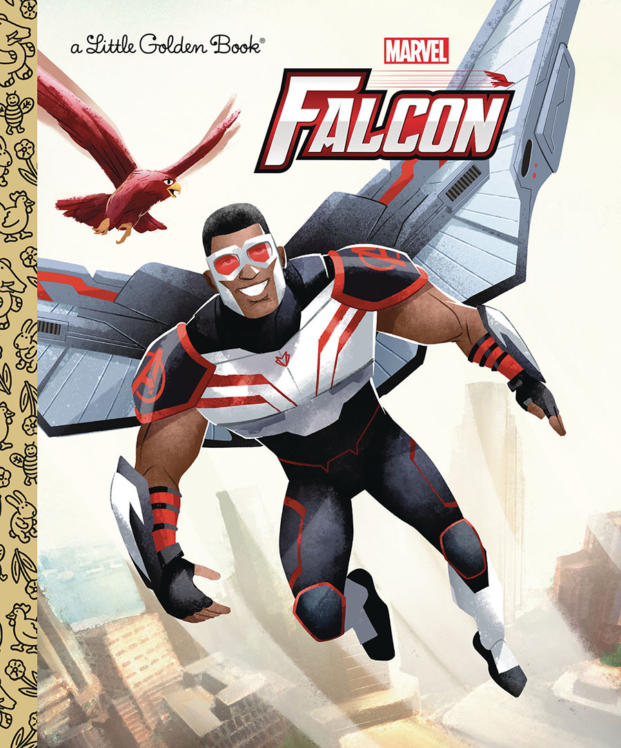 Marvel Avengers Falcon Little Golden Book HC