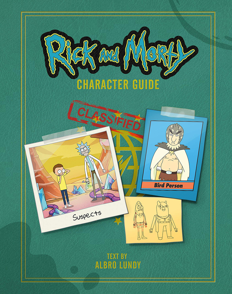 Rick And Morty Character Guide HC