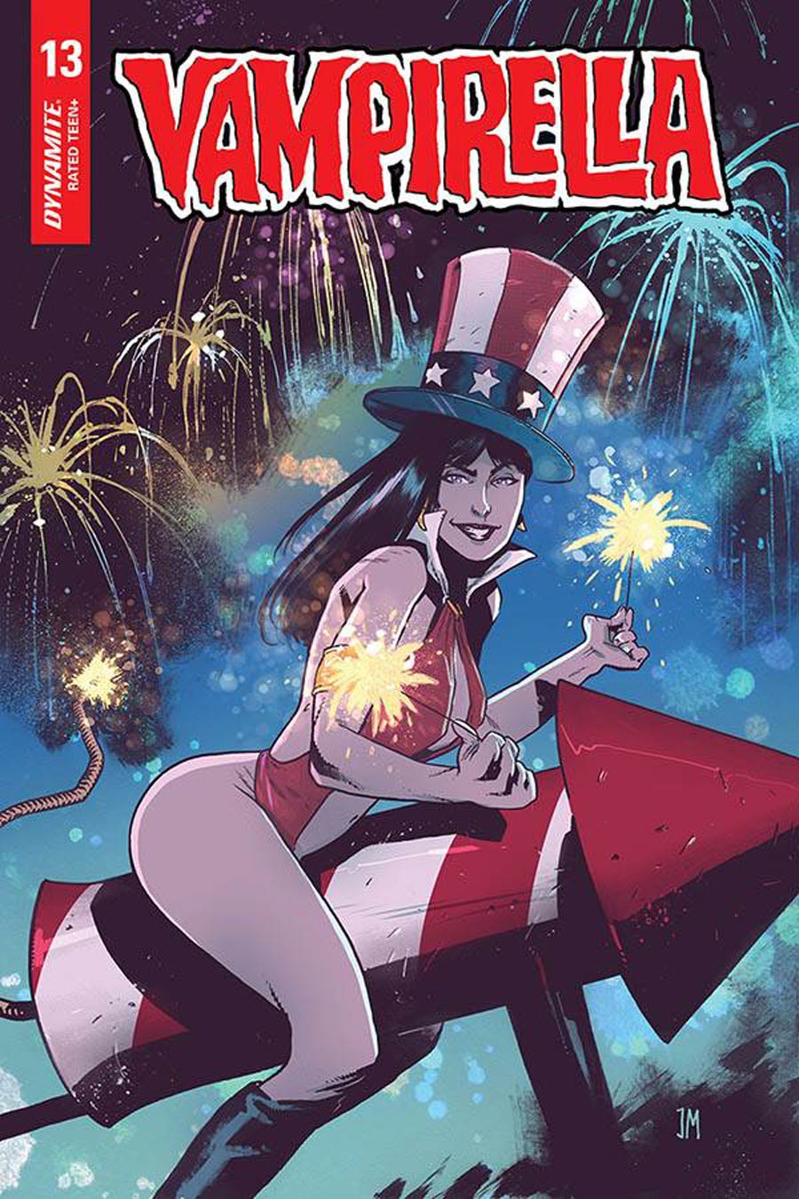 Vampirella Vol 8 #13 Cover H Incentive Justin Mason America Together Variant Cover