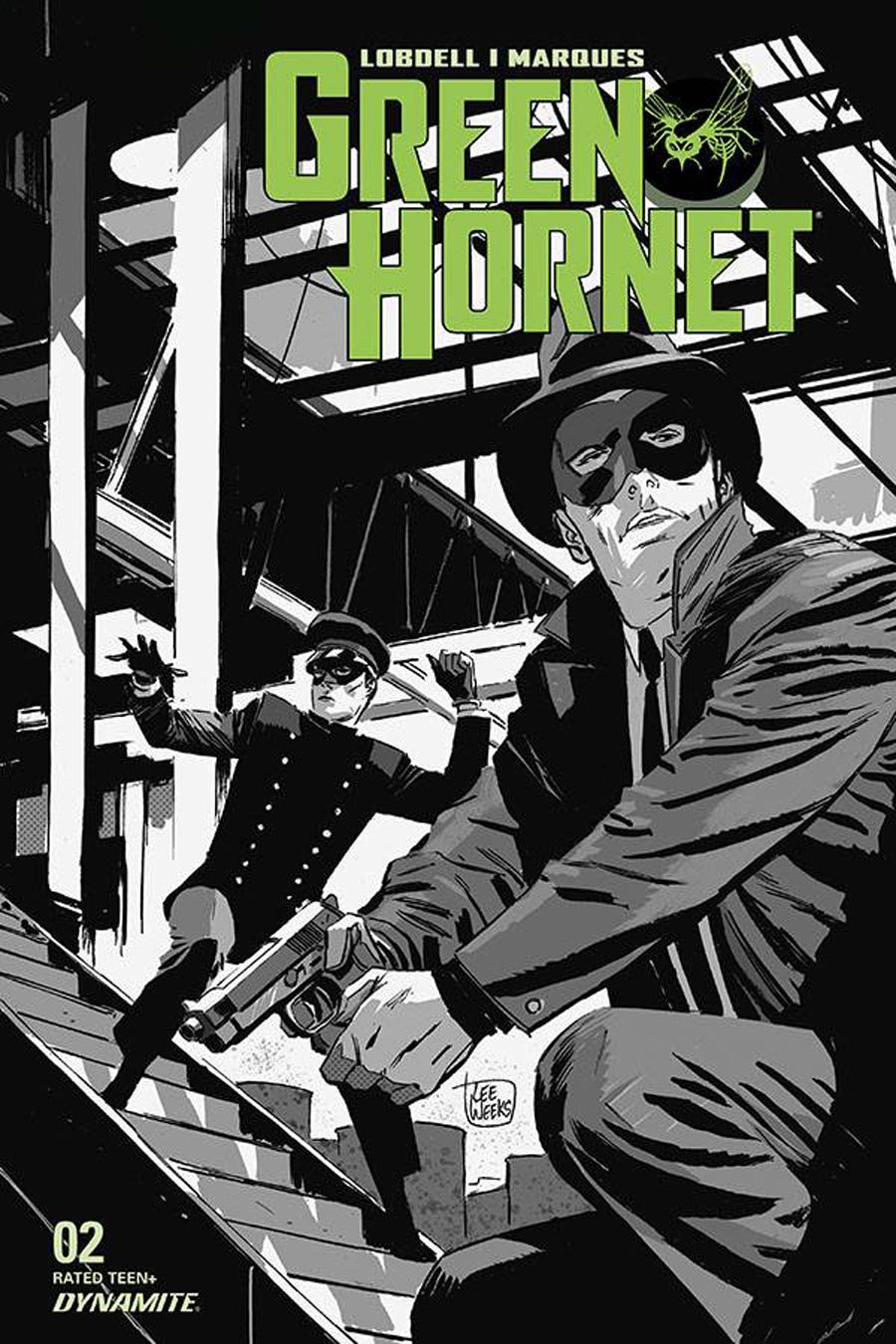 Green Hornet Vol 5 #2 Cover E Incentive Lee Weeks Black & White Cover