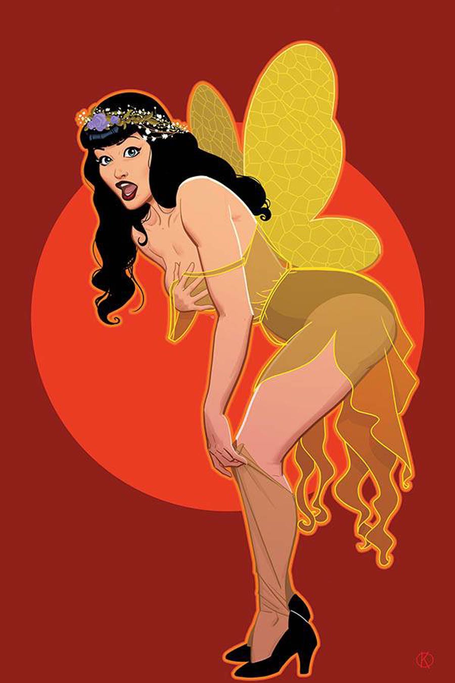 Bettie Page Vol 3 #2 Cover S Limited Edition Kano Virgin Cover