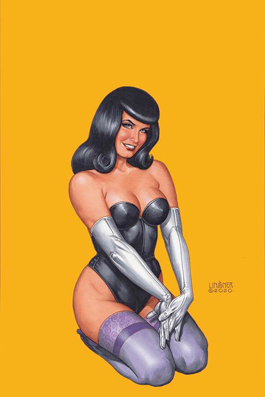 Bettie Page Vol 3 #2 Cover T Limited Edition Joseph Michael Linsner Virgin Cover