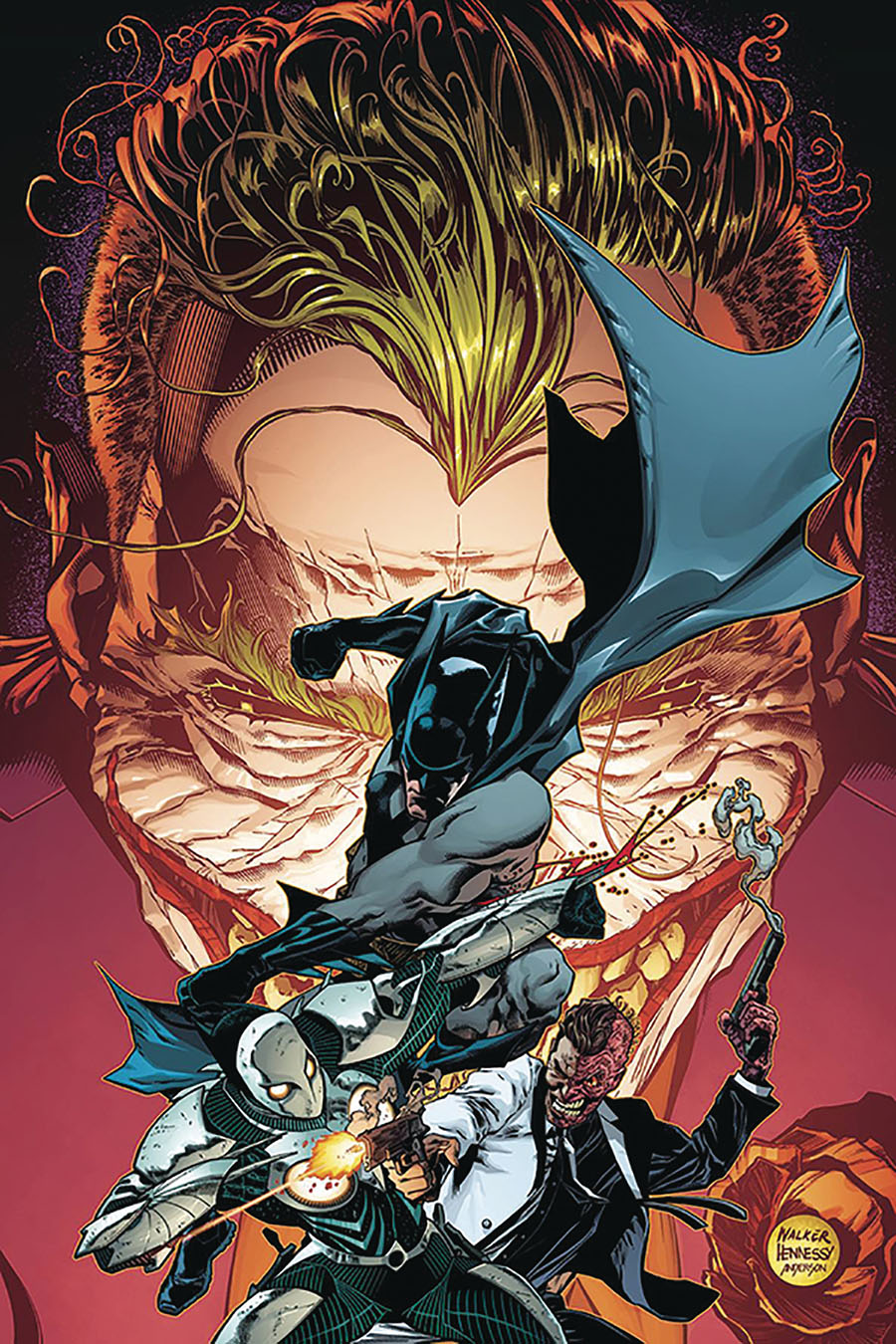 Detective Comics Vol 2 #1024 Cover D DF Signed By Peter J Tomasi (Joker War Tie-In)