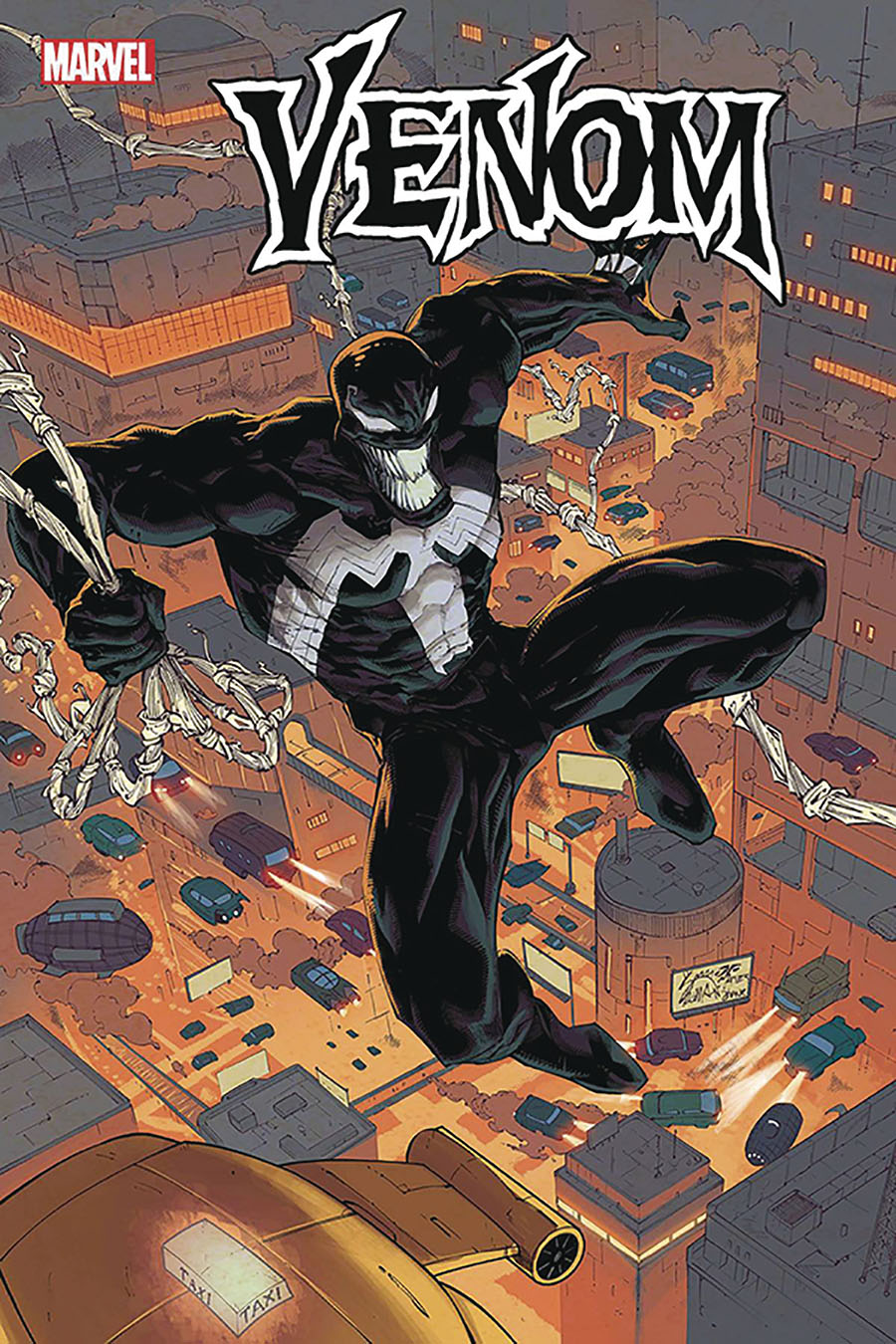 Venom Vol 4 28 Cover D DF Signed By Donny Cates