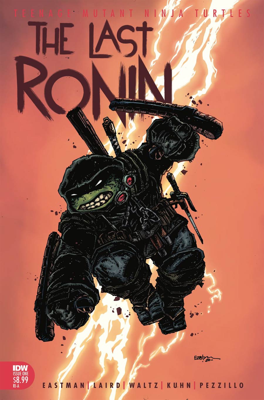 Teenage Mutant Ninja Turtles The Last Ronin #1 Cover B Incentive Kevin Eastman Variant Cover