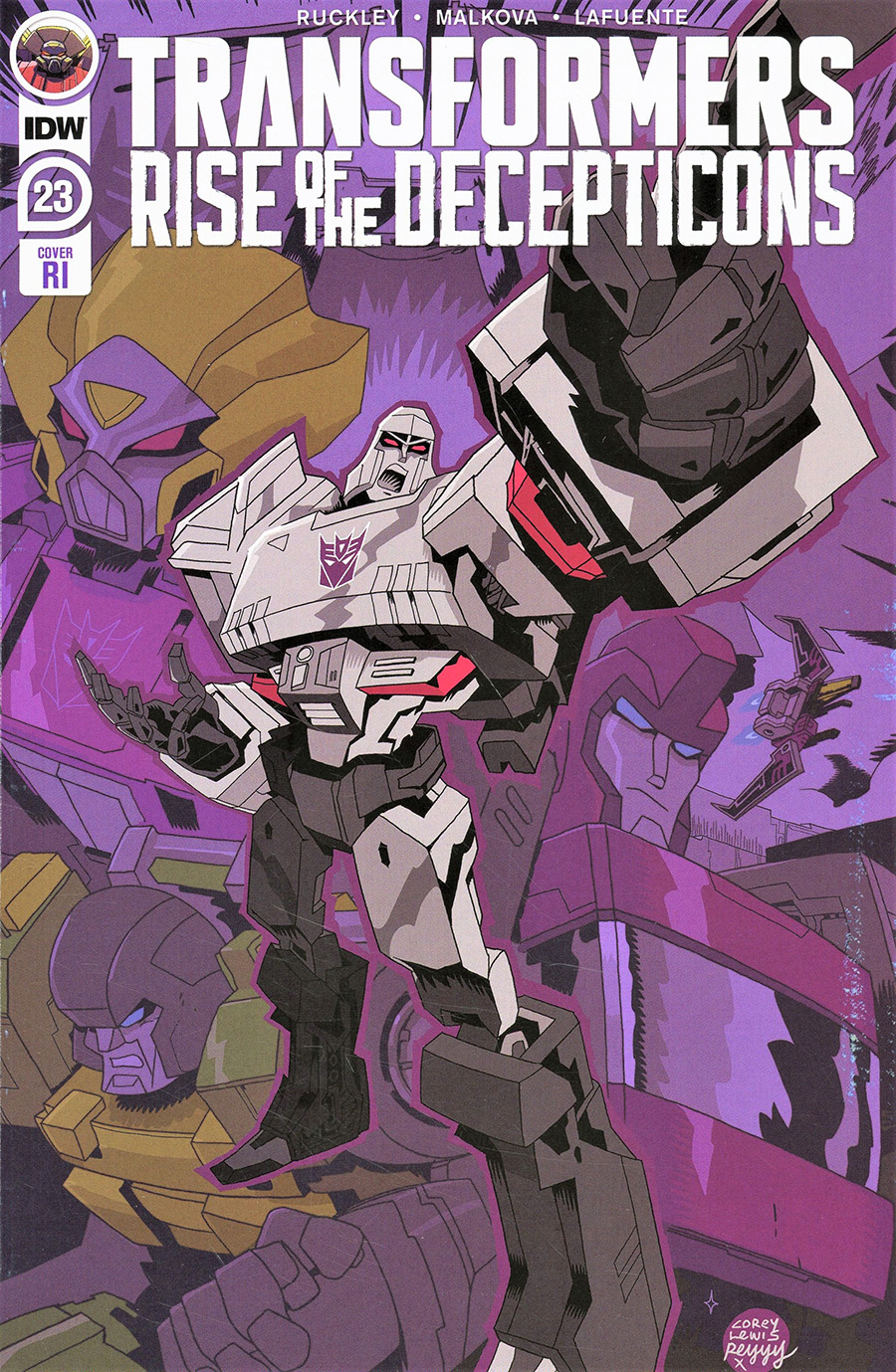 Transformers Vol 4 #23 Cover C Incentive Corey Lewis Variant Cover