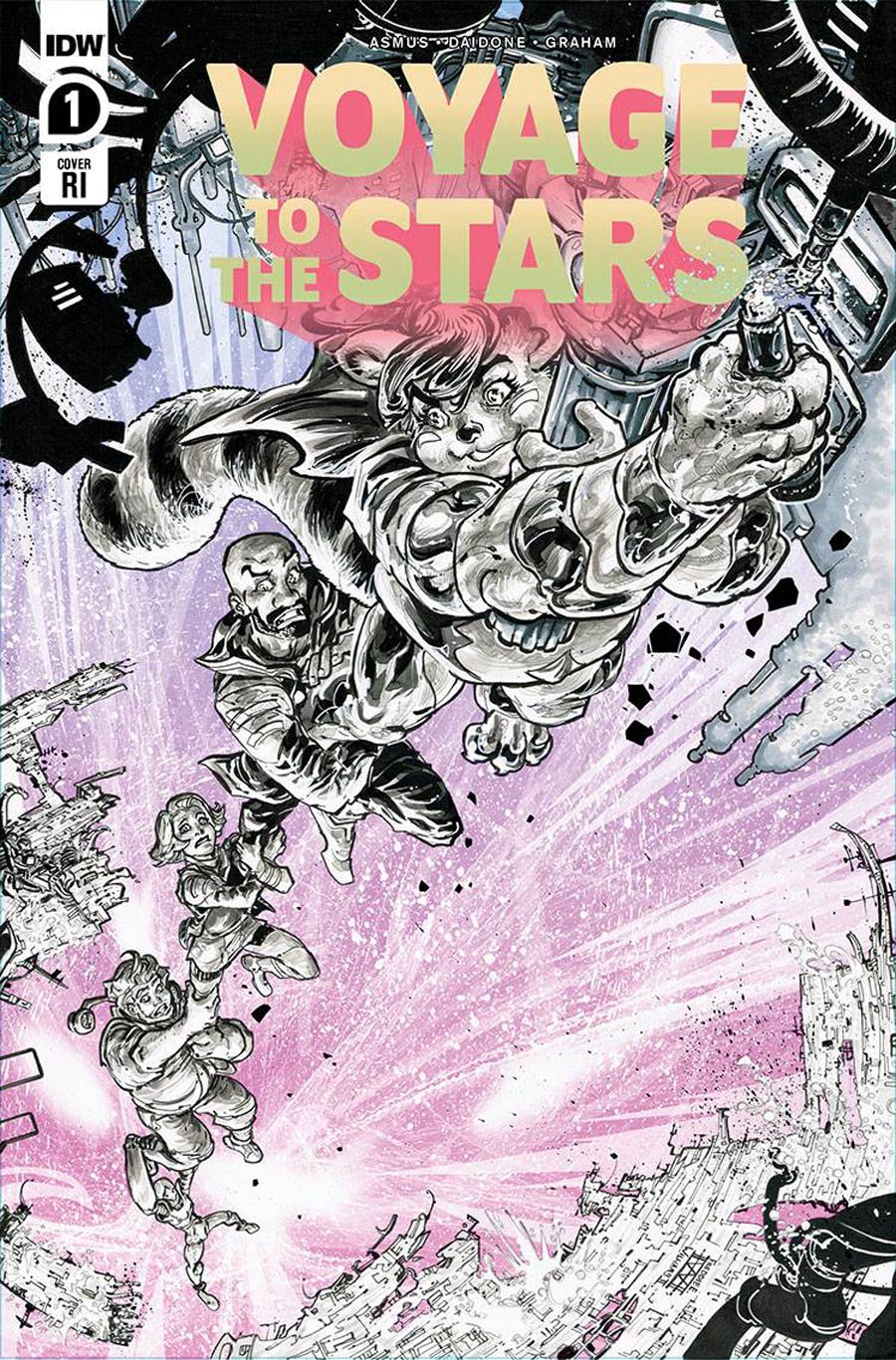 Voyage To The Stars #1 Cover C Incentive Freddie E Williams II Variant Cover