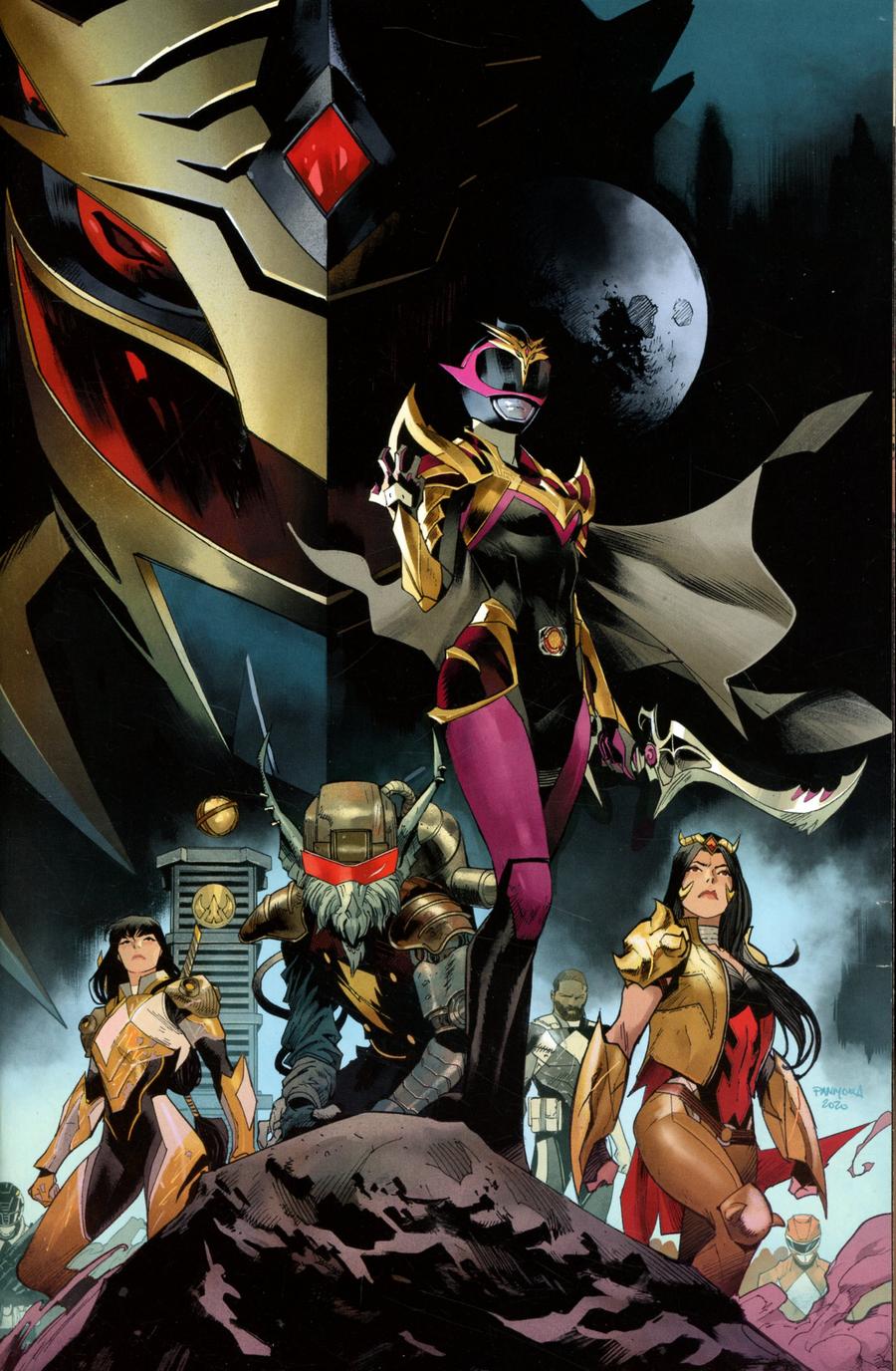 Power Rangers Drakkon New Dawn #1 Cover C Incentive Dan Mora Color Variant Cover