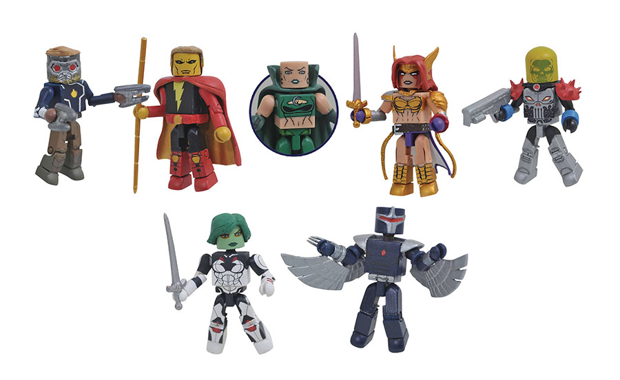 Marvel Minimates Series 79 Guardians Of The Galaxy Set Of 3