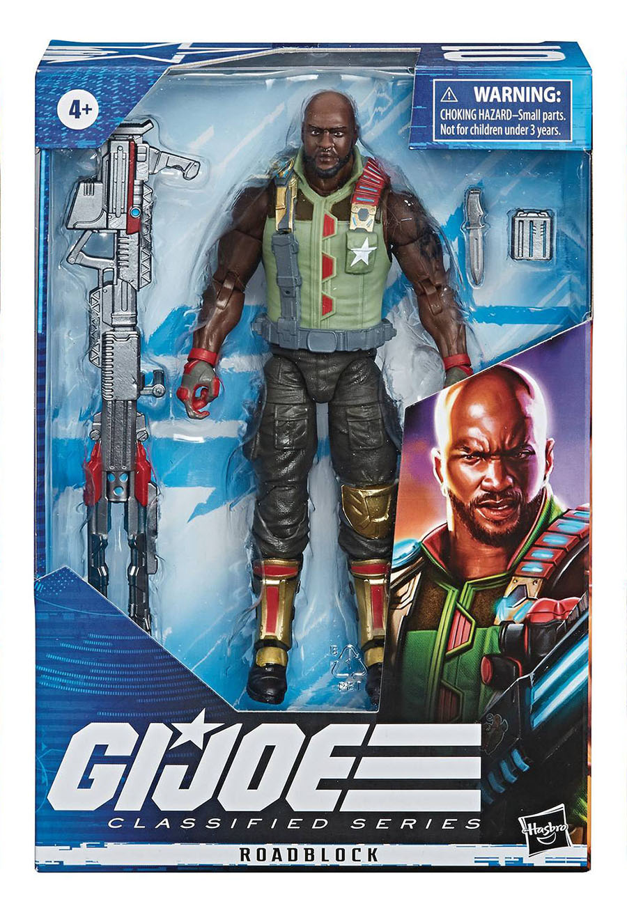 GI Joe Classified Series 6-Inch Action Figure Assortment 202001 - Roadblock