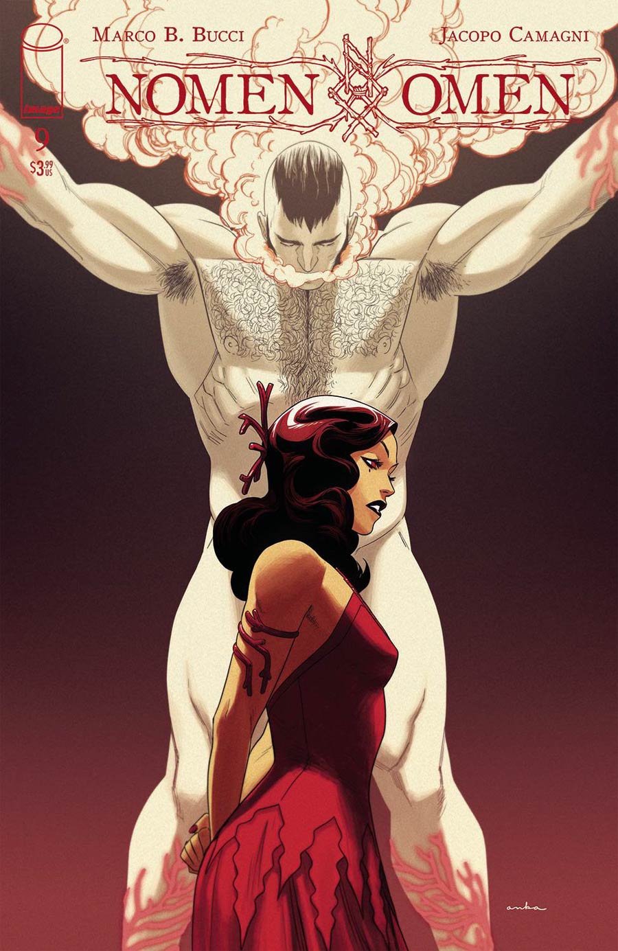 Nomen Omen #9 Cover B Variant Kris Anka Cover