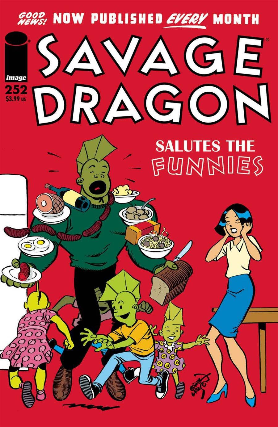 Savage Dragon Vol 2 #252 Cover A 1st Ptg