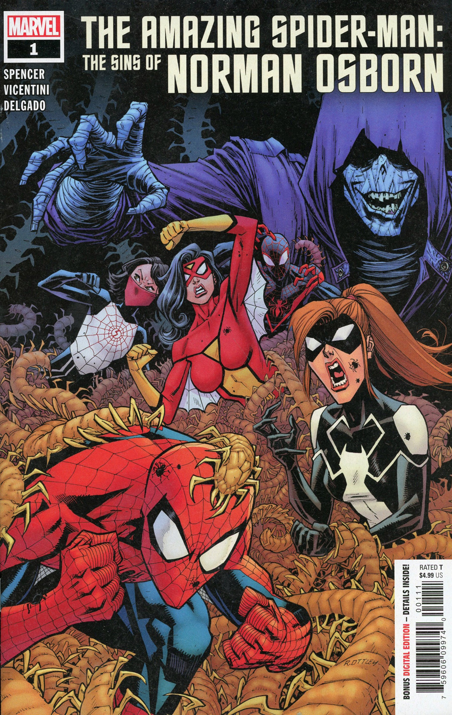 Amazing Spider-Man Sins Of Norman Osborn #1 Cover A Regular Ryan Ottley Cover