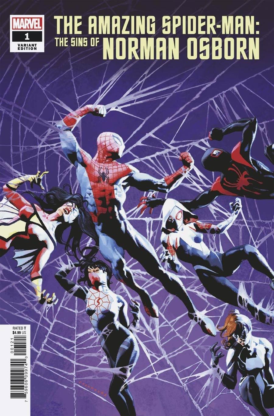 Amazing Spider-Man Sins Of Norman Osborn #1 Cover B Variant Jose Maria Casanovas Rojas Cover