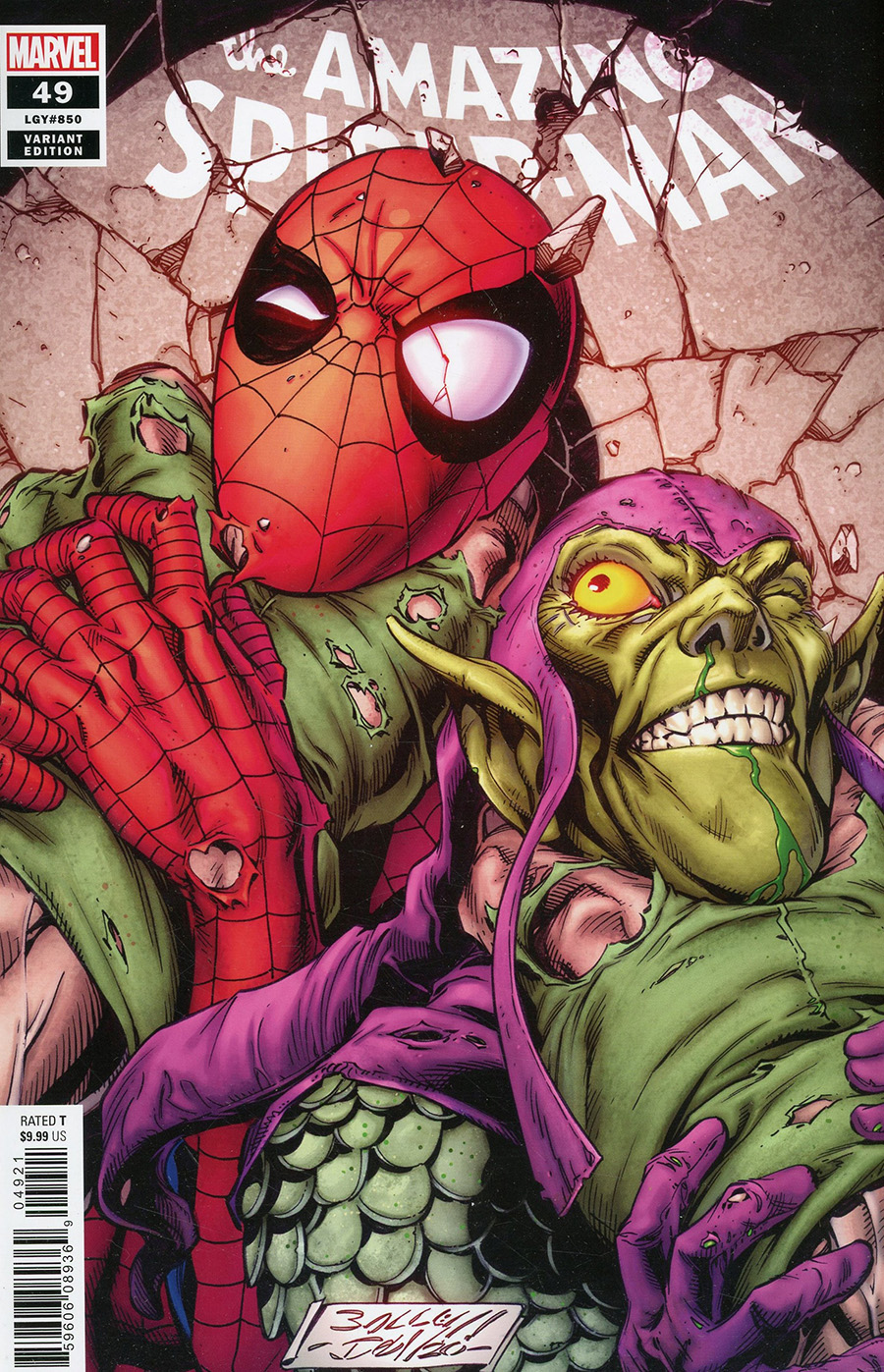 Amazing Spider-Man Vol 5 #49 Cover B Variant Mark Bagley Cover (#850)