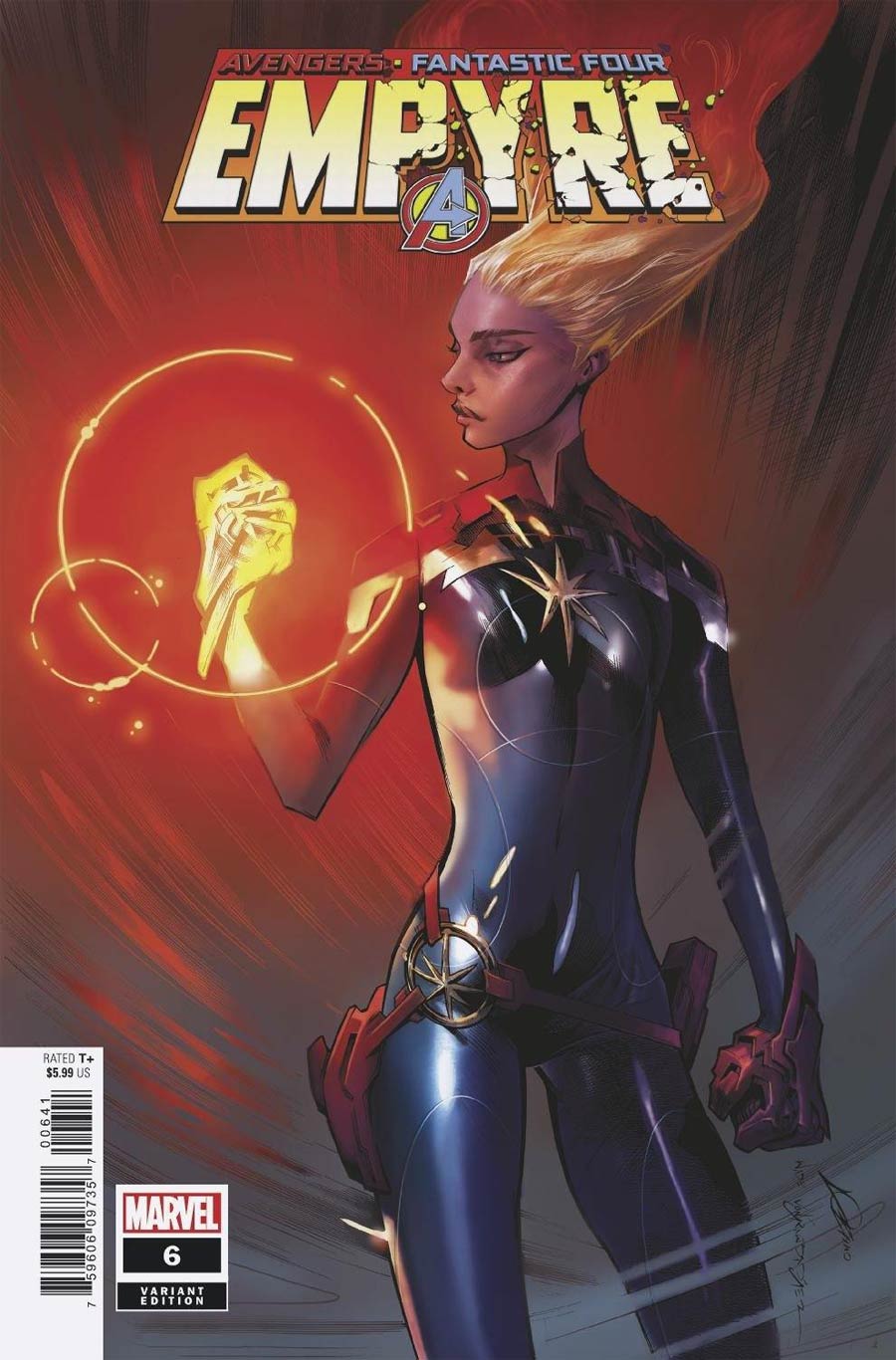 Empyre #6 Cover C Variant Alexander Lozano Avengers Cover