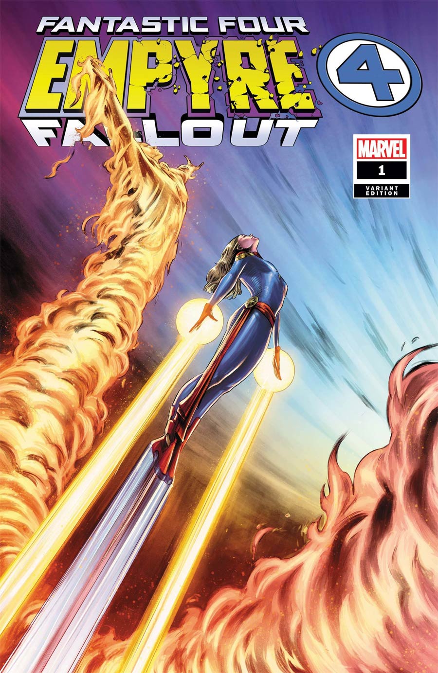 Empyre Fallout Fantastic Four One Shot Cover D Variant Carmen Carnero Cover