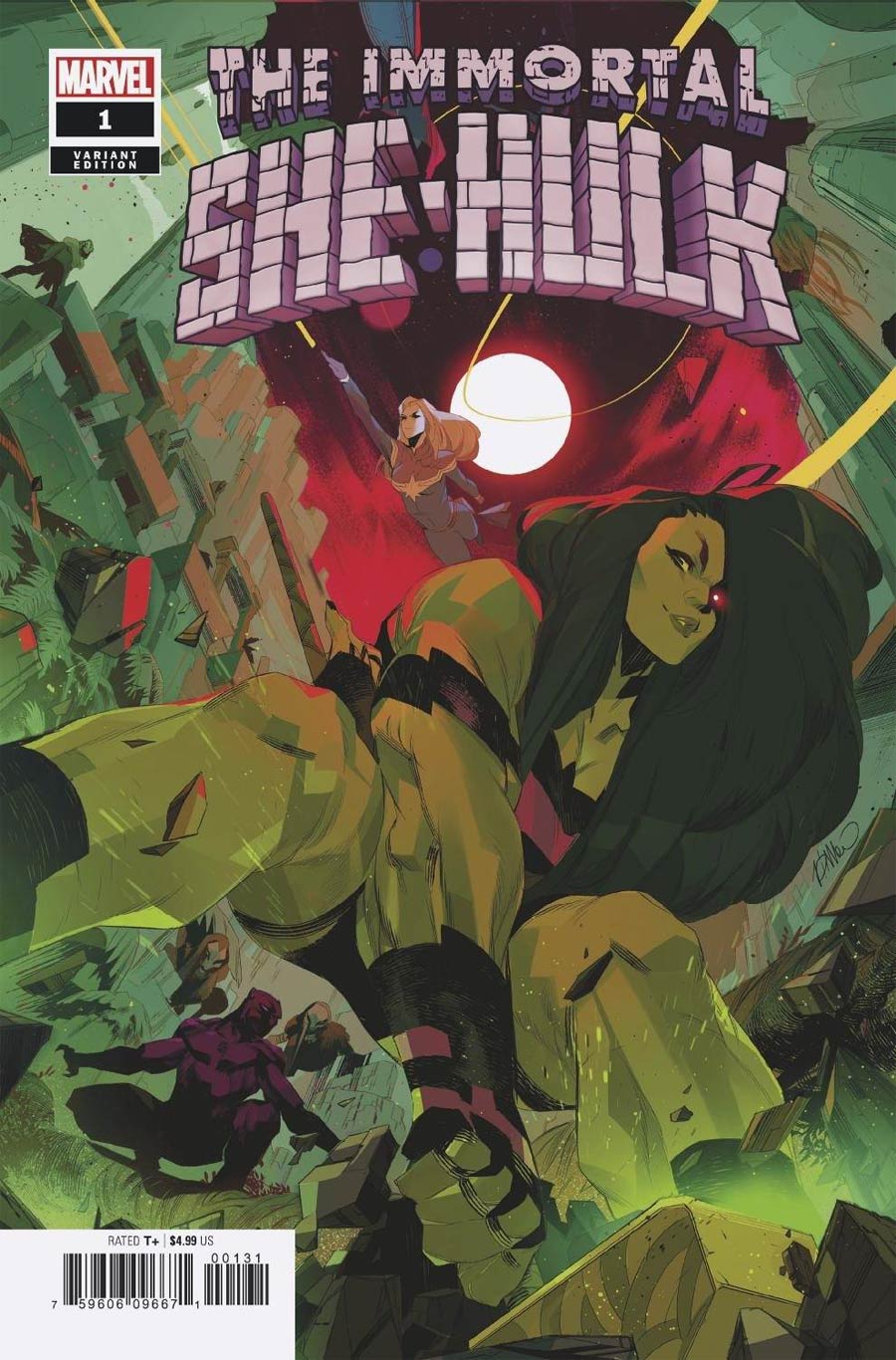 Immortal She-Hulk One Shot Cover D Variant Simone Di Meo Empyre Cover (Empyre Tie-In)