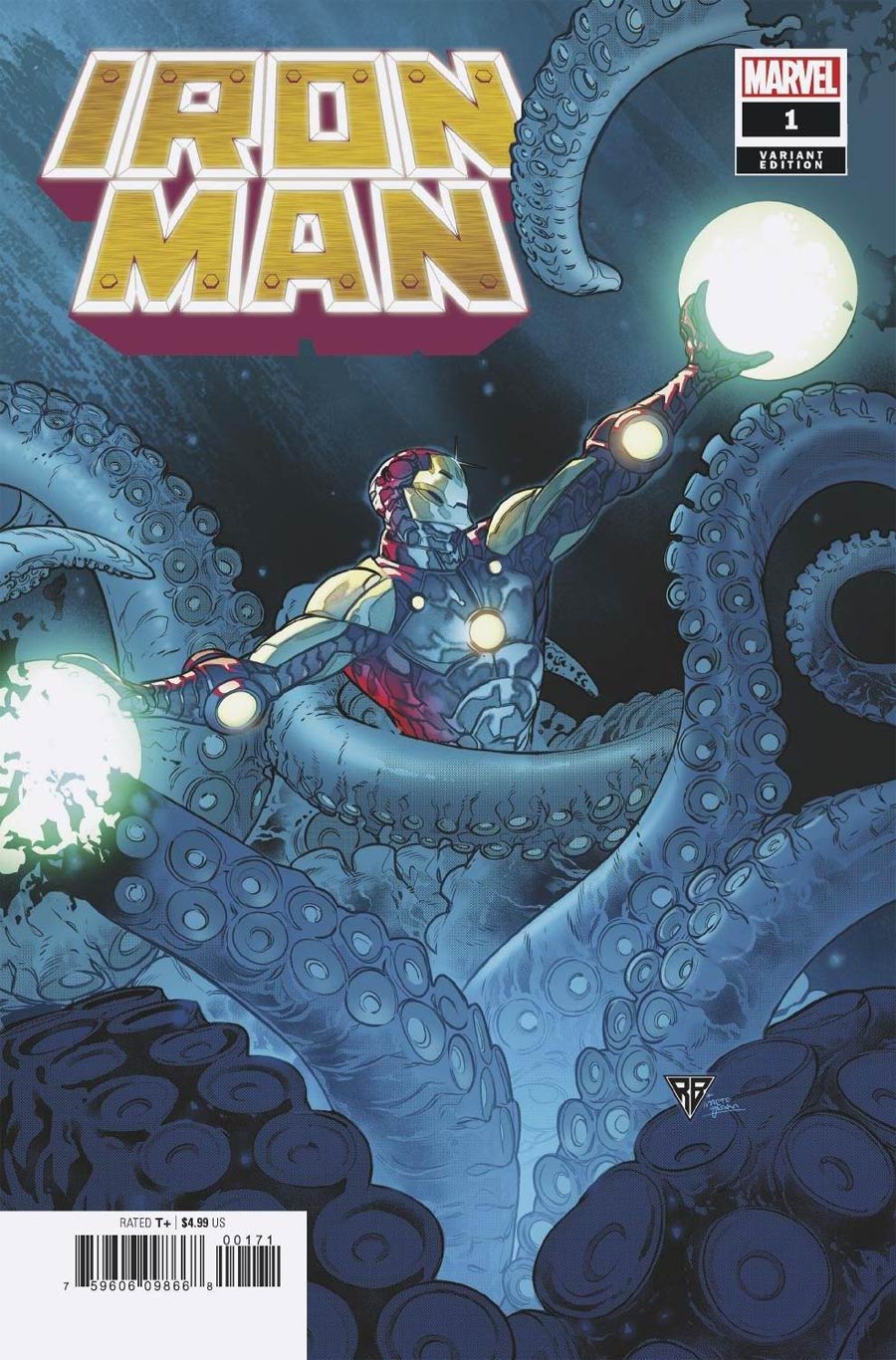 Iron Man Vol 6 #1 Cover C Variant RB Silva Launch Cover