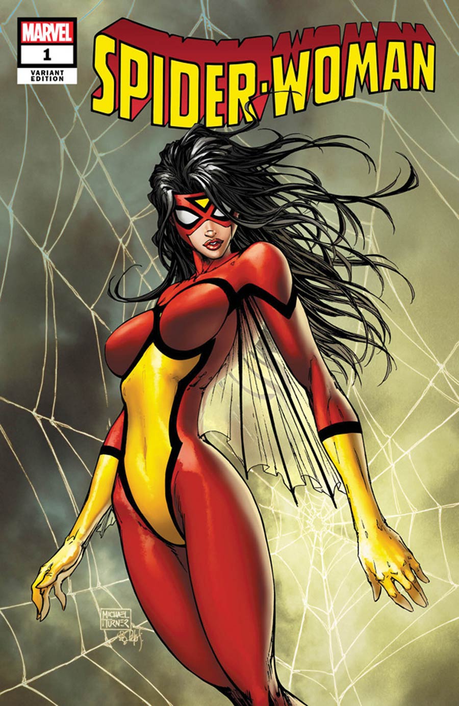 Spider-Woman Vol 7 #1 Cover R Limited Edition Michael Turner Aspen Variant Cover