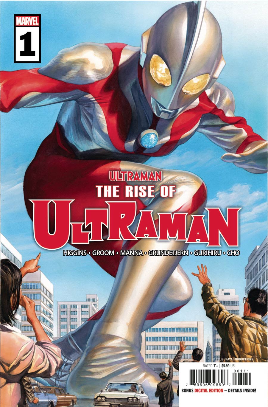 Ultraman Rise Of Ultraman #1 Cover A 1st Ptg Regular Alex Ross Cover