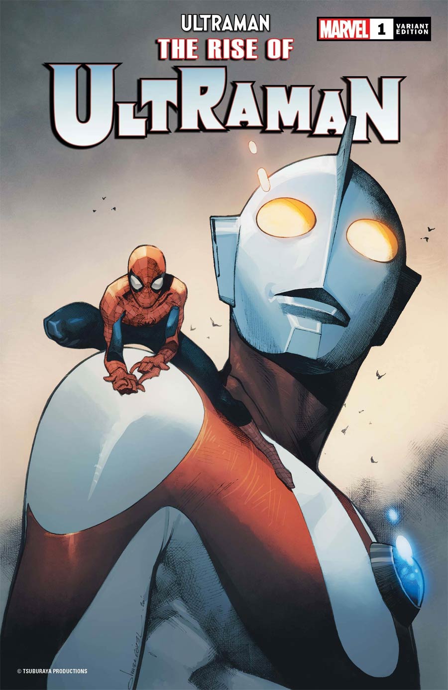 Ultraman Rise Of Ultraman #1 Cover E Variant Olivier Coipel Spider-Man Cover