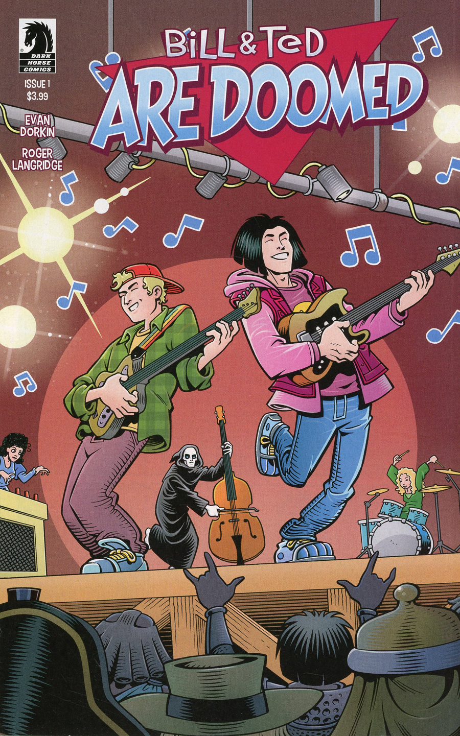 Bill & Ted Are Doomed #1 Cover B Variant Roger Langridge Cover